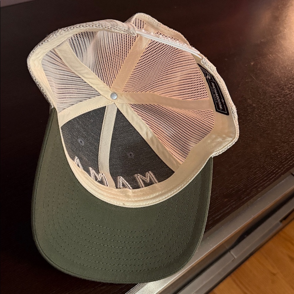 Blue and Green 'MAMA' Trucker Hat - Picture 5 of 5
